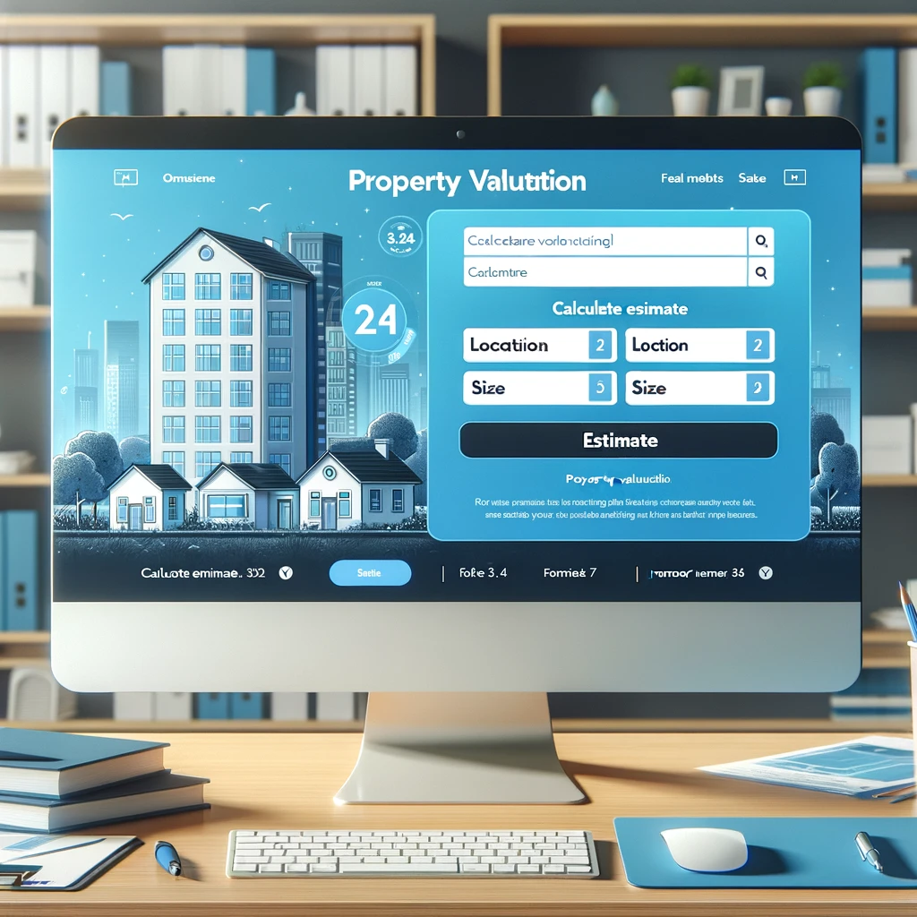 Website für Immobilienmakler zur Generierung von Verkäufer-Leads für eine Immobilienagentur
