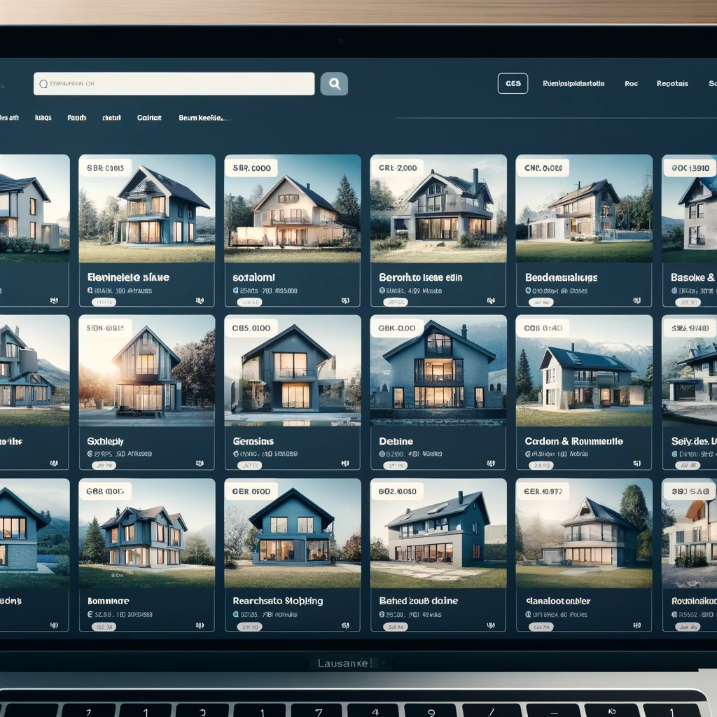 Schaufenster-Website für Immobilienmakler