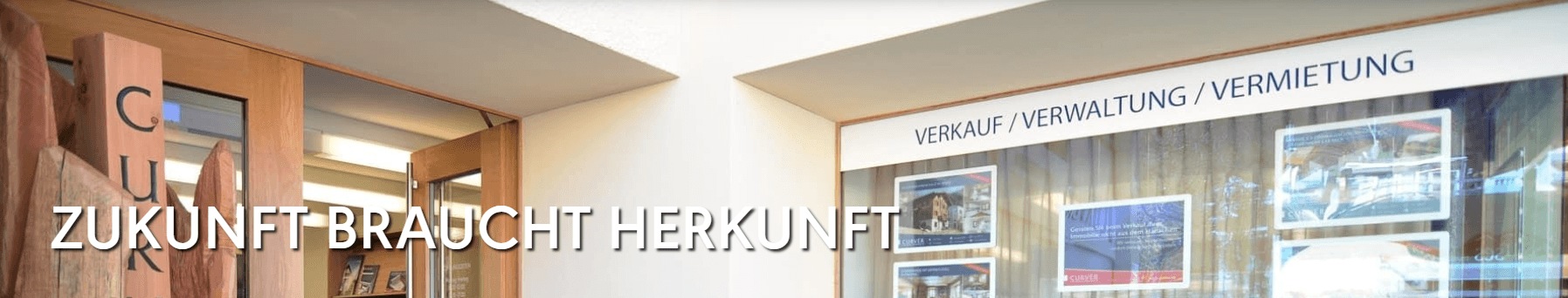 Curvér Immobilien + Treuhand AG - Agenzia Immobiliare a Vaz/Obervaz