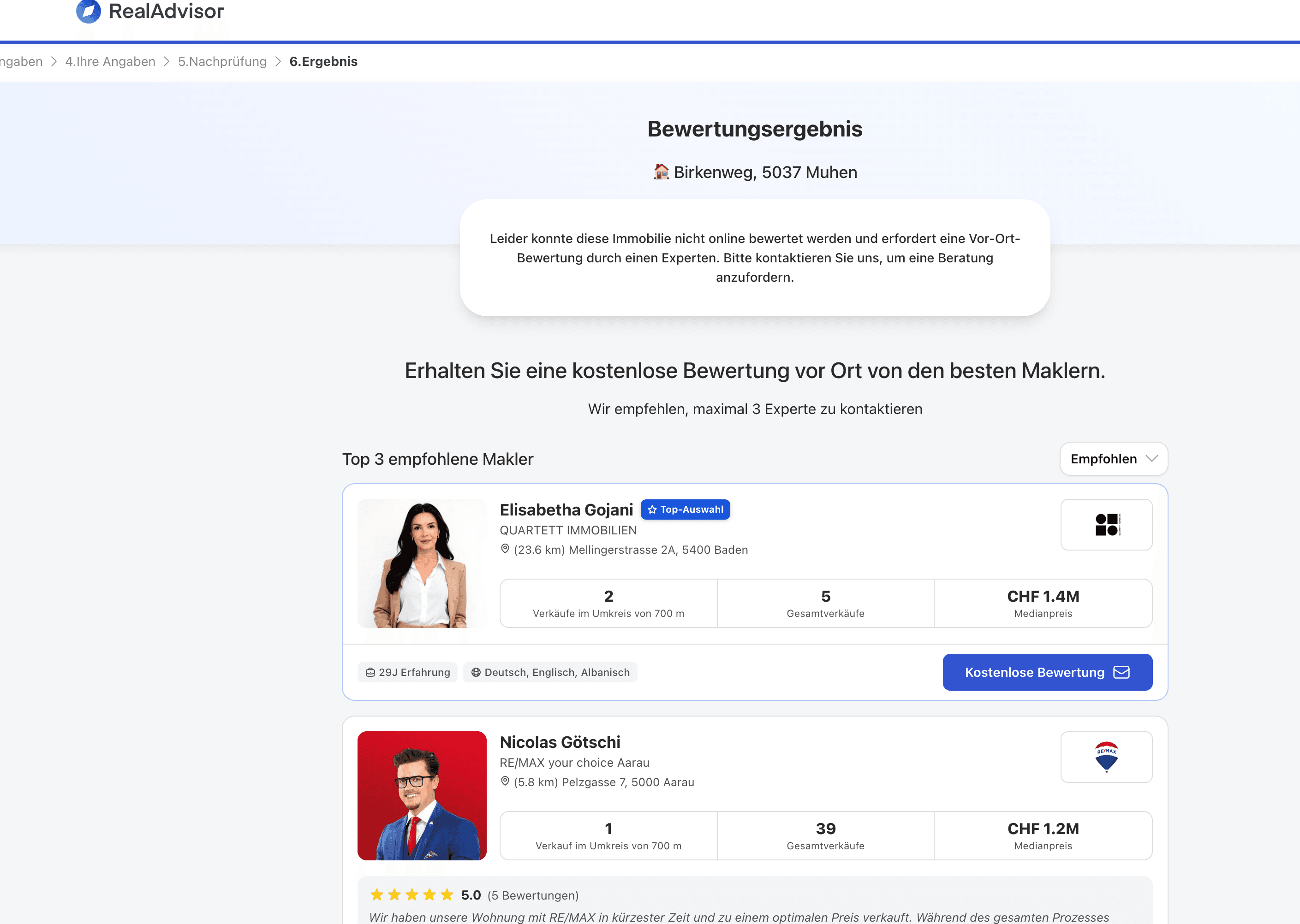Test Agency - Immobilienagentur in Bern