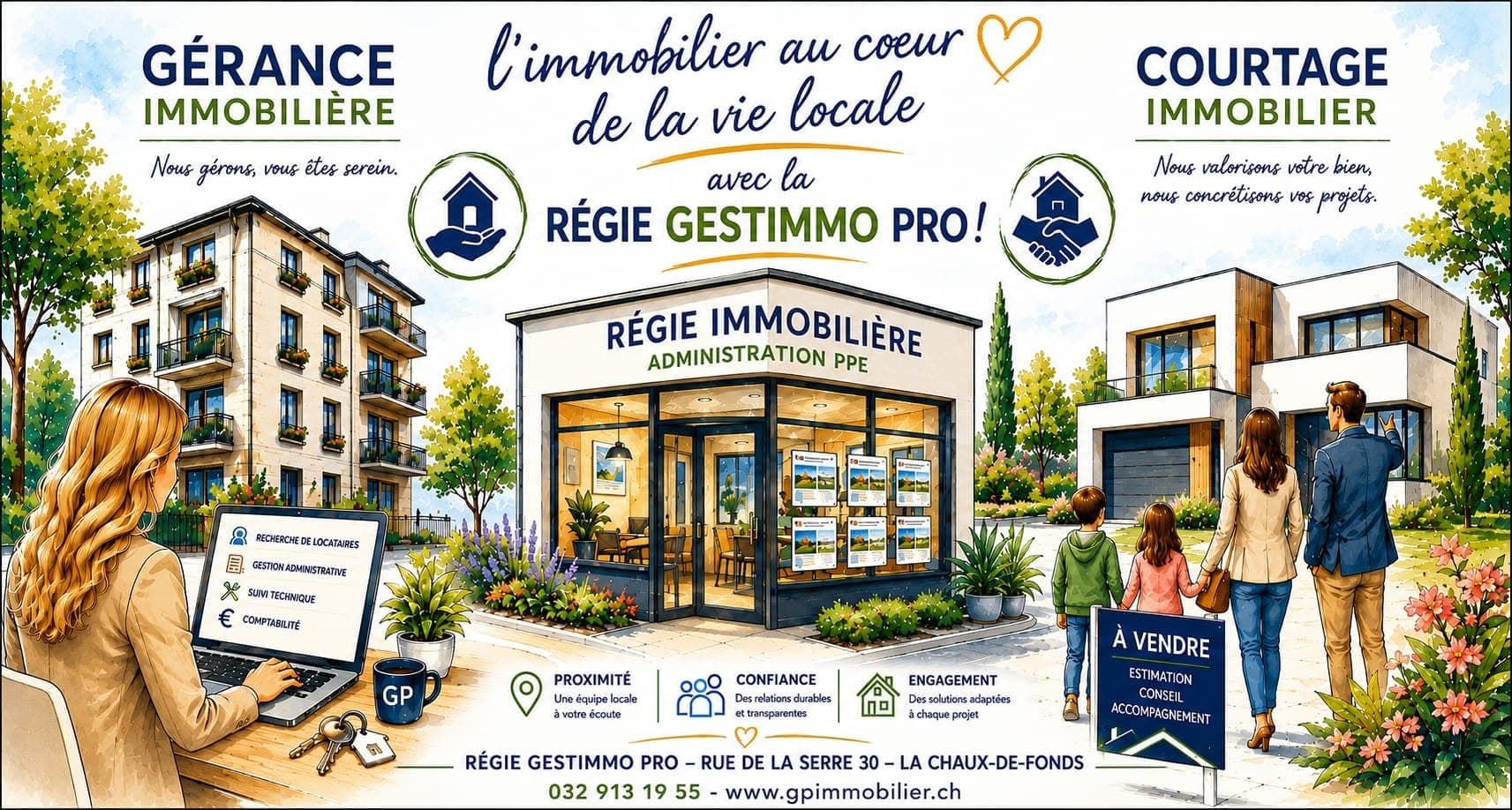 Régie Gestimmo Pro - Real Estate Agency in La Chaux-de-Fonds