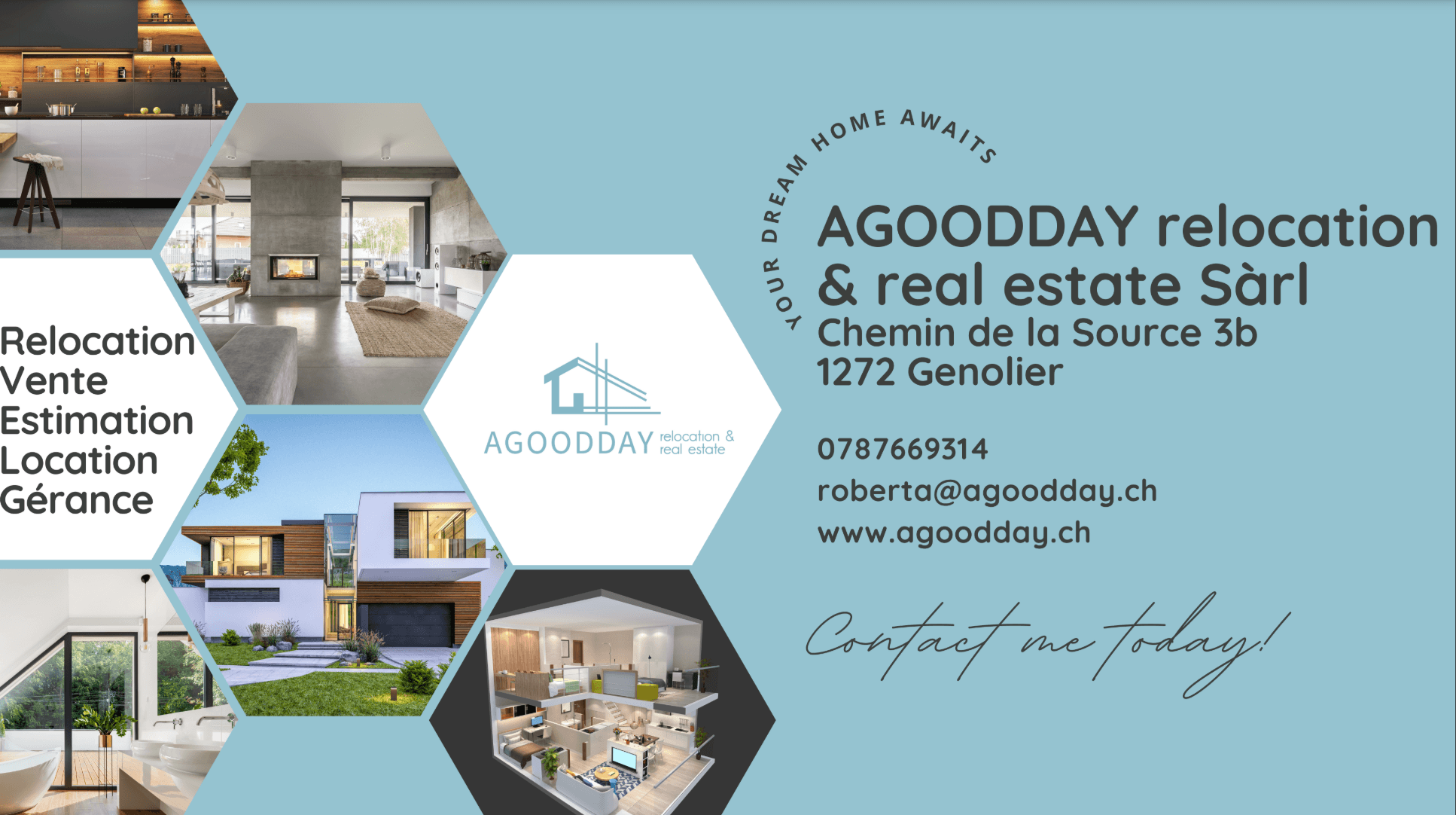 AGOODDAY - Agence immobilière à Genolier