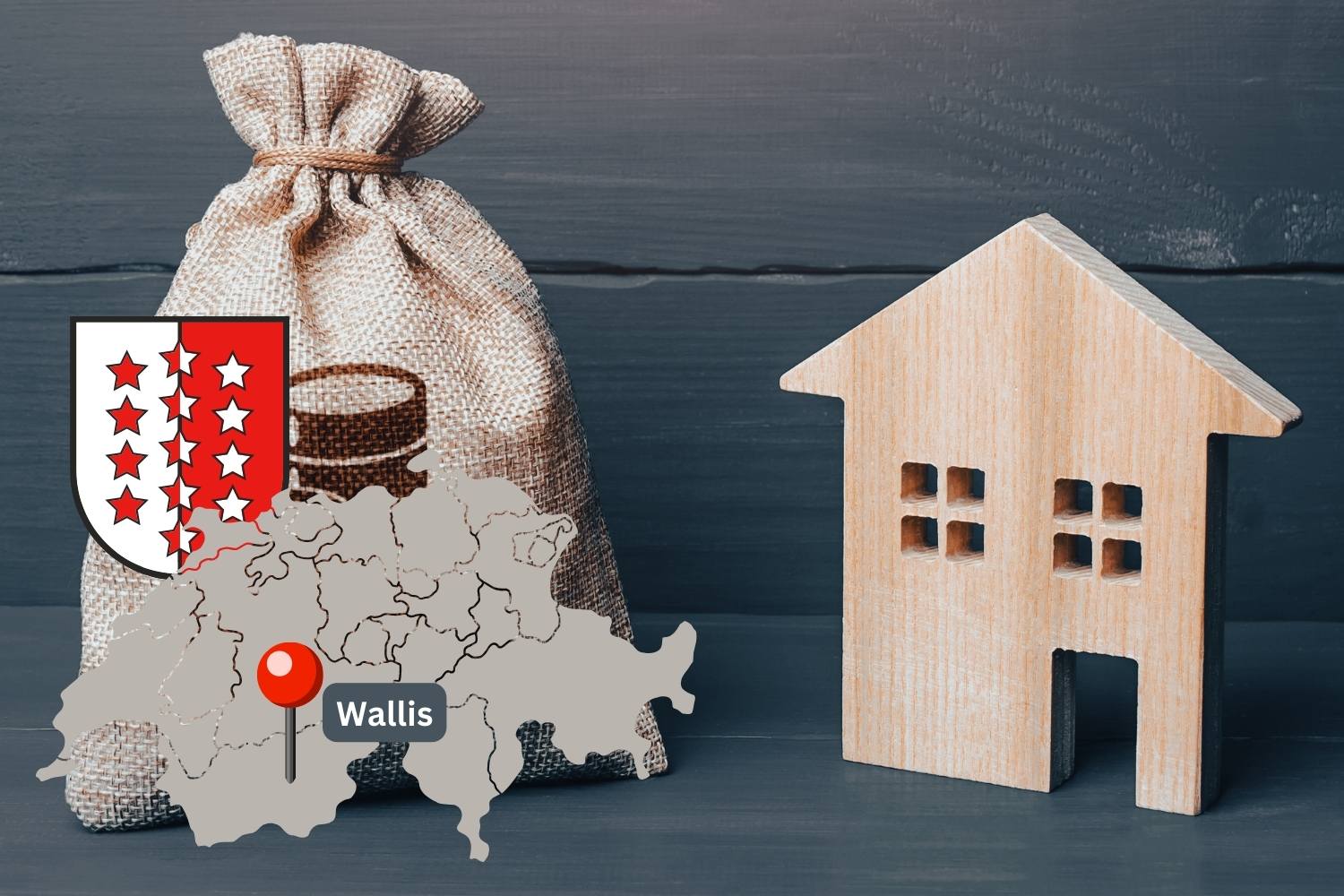 Grundstückgewinnsteuer im Kanton Wallis