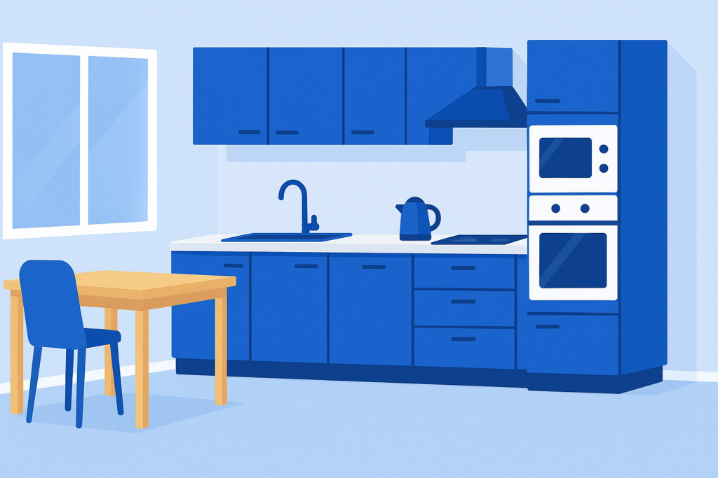 cuisine d'un appartement