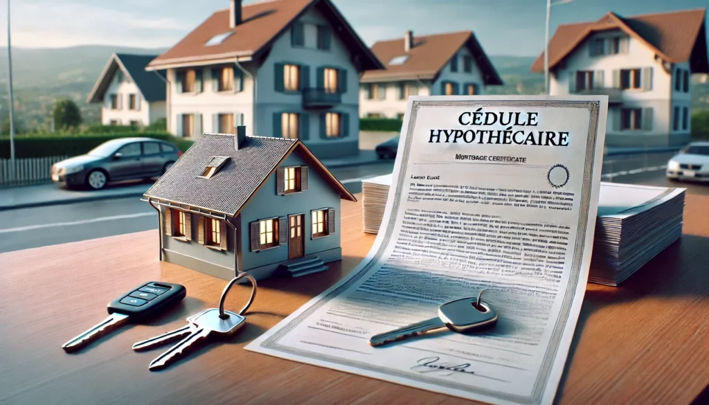 cédule hypothécaire définition