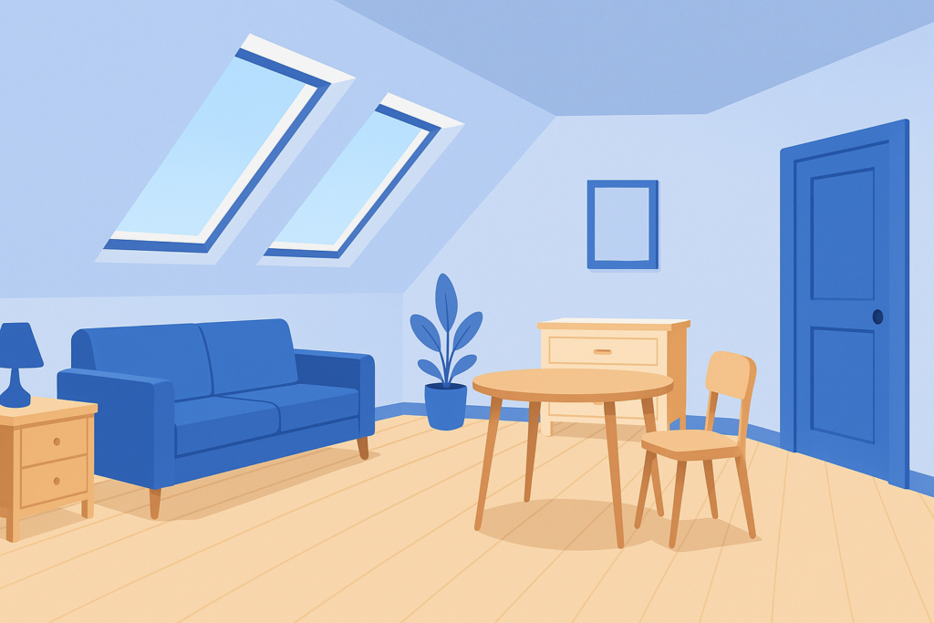 appartement vue de dedans