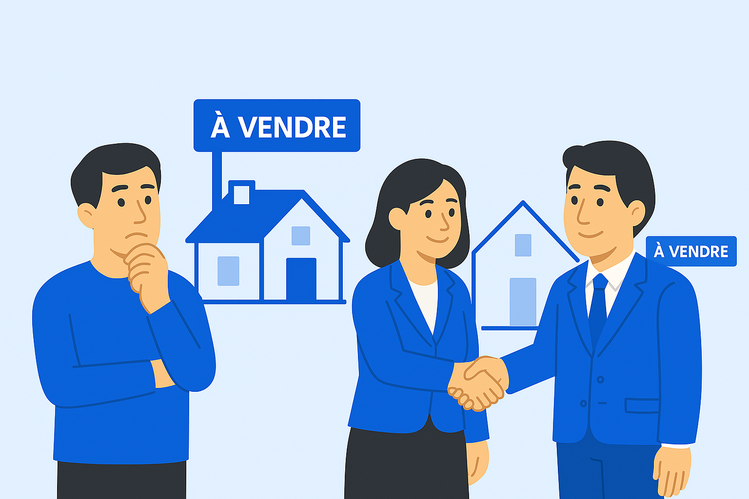 Vendre sa maison seul ou avec une agence immobilière?