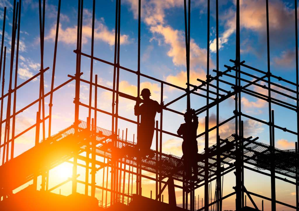 construction d'un bâtiment